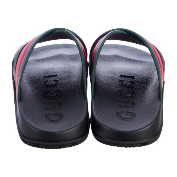 GUCCI Criss Cross Rubber Sandals Brand New In Box - Picture 8 of 10